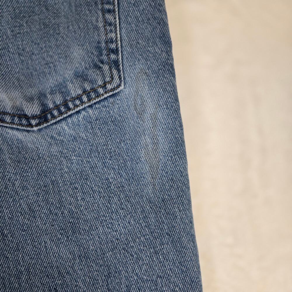 L.L. Bean Natural Fit Medium Wash Jeans Mens Straight Leg Denim 36x32 0701 - Picture 13 of 15